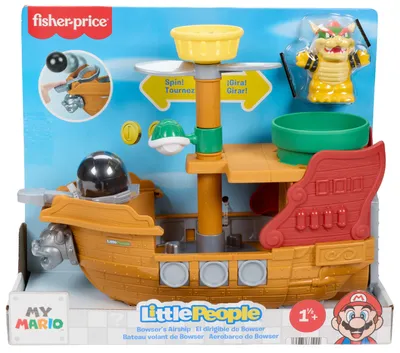 Zdjęcie produktu dla Fisher-Price Little People JHG62, Sterowiec, 1,5 lat(a), Plastik, Wielobarwny