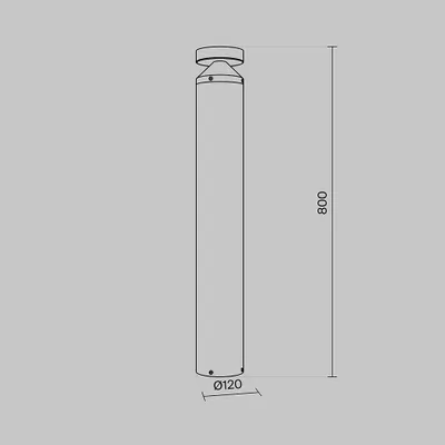 Image de Outdoor Landschaft Luminaires Olten Graphite O591FL-L12GF3K1