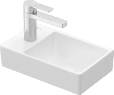 Immagine prodotto di V&B lavamano AVENTO 360x220mm lavabo destro HL sinistro o ÜL bianco 43003R01
