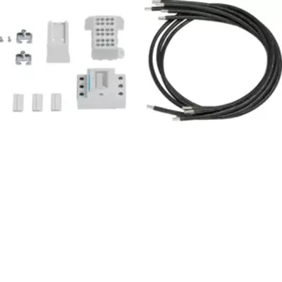 Produktbild von Hager ZY11PV Bestückungspaket Schwarz
