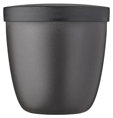 Snackdose Ellipse 500 ml, Nordic Black, luftdicht, mikrowellengeeignet
