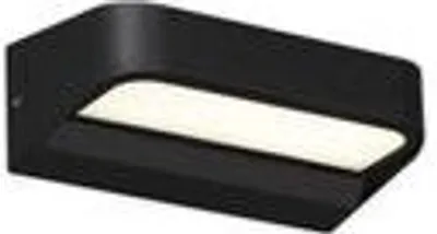 Obrázek produktu pro Venkovní nástěnné svítidlo BRILONER AHLEN LED, ochrana proti stříkající vodě IP44, neutrální bílé světlo, černá barva, 14,2 x 8,3 x 5,2 cm