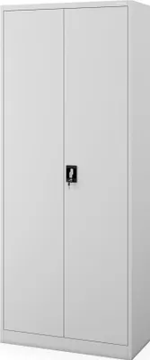 Produktbild von Metallschrank für Büro und Werkstatt Aktenschrank JAN H2200 900 x 2200 x 400 mm grau