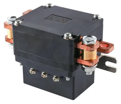 Image de Relais de treuil 600A 12V Heavy Duty Noir pour treuils de 15000lbs