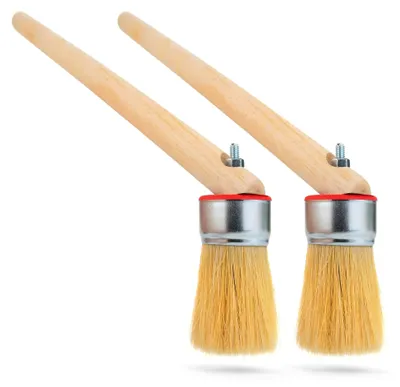 Produktbild von Reifenmontagepinsel 40 cm mit Holzgriff