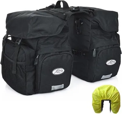 Produktbild von Famanu Fahrradtasche Wasserfest - Rollbar und Reflexionssicher