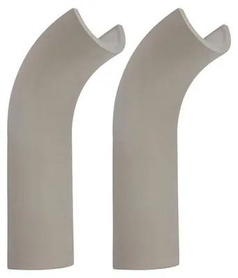 Produktbild von 2er Set LED Wandleuchte, Beton, grau, H 30 cm