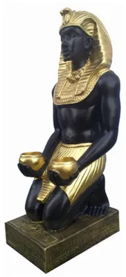 Image de Egypte Sculpture Pharaon Statue plastique Figures Statues Style antique 55 cm Nouveau