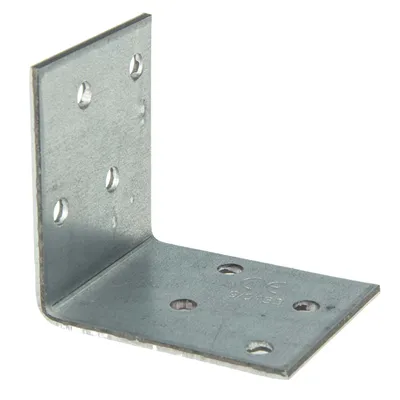 Immagine prodotto di MASTERPROOF PROFESSIONAL Negozio di pannelli forati Connettore per negozio 50 mm x 50 mm x 40 mm x 2,0 mm, zincato a caldo
