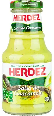 Produktbild von Herdez Salsa Guacamole 240g – Cremige, authentische mexikanische Guacamole