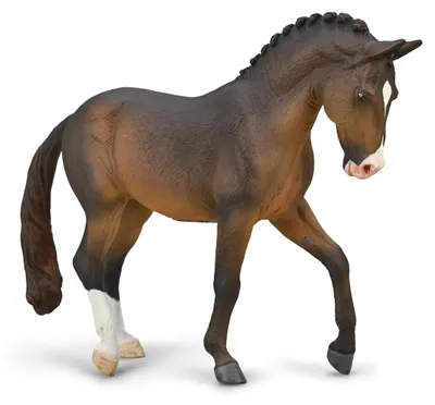 Produktbild von Collecta Trakehner Hengst Sammelfigur Pferd XL – braun – Deqube 90180052