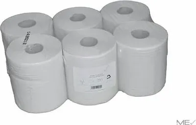 Produktbild von Handtuchrolle Midi, 2-lagig, 20 cm x 140 m, Weiß | 1 Tuch