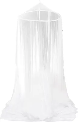 Produktbild von Moskitonetz Mückenabwehr Insektenschutz 12m Umfang WHO 180 Mesh/6,45cm²