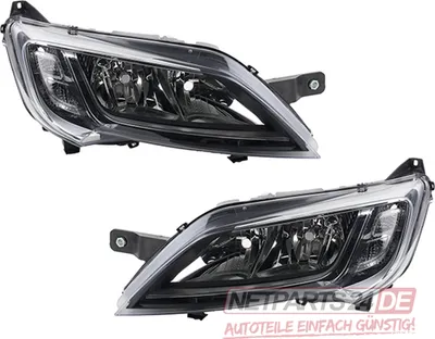 Zdjęcie produktu dla Johns, pasuje do zestawu reflektorów Fiat Ducato 250/251 06/2014- chrom H7/H7 li+re