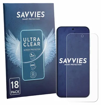 Produktbild von 18x Für OnePlus Nord CE 6 Schutzfolie Savvies Displayschutz Display Schutz Folie Klar Transparent