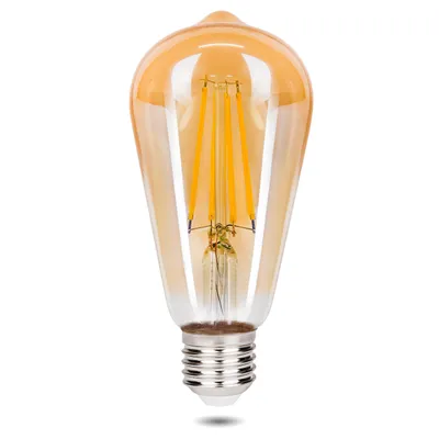 Produktbild von MasterLED - Leuchtmittel - Sockel E27 ST64 - 4000 K Neutralweiß - 1000 lm - 10 W - Amberglas - e27 4000k - st64 e27