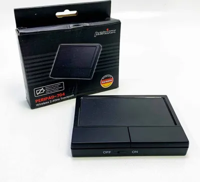 Produktbild von Perixx 11634, Kabellos, USB, Schwarz, AAA, 120 mm, 90 mm