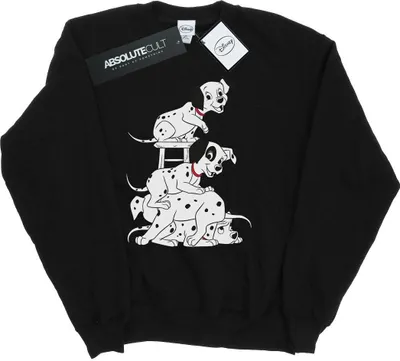 Produktbild von Disney - "101 Dalmatians" Sweatshirt für Herren BI16605 (3XL) (Schwarz)