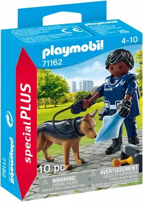 Produktbild von Polizist mit Spürhund