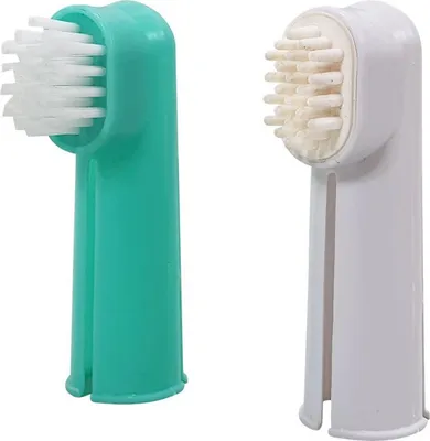 Produktbild von Nobby Fingerzahnbürsten Set - 2 Stück für Hunde