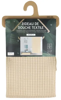 Productafbeelding van Urban Living douchegordijn "DESERT", beige, artikelnummer 153303