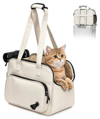 Hundetasche für kleine Hunde, bis 6,5 kg, Oxford-Stoff, faltbar