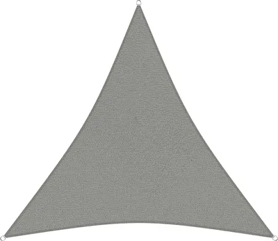 Produktbild von sunprotect 83227 Professional Sonnensegel 5 x 5 x 5 m Dreieck wind- & wasserdurchlässig, grausilber