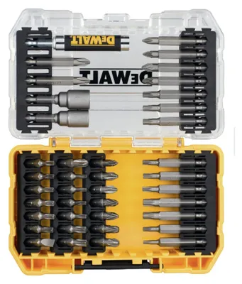 DEWALT Bit-Set 40-teilig mit magnetischen Aufsätzen und Halter