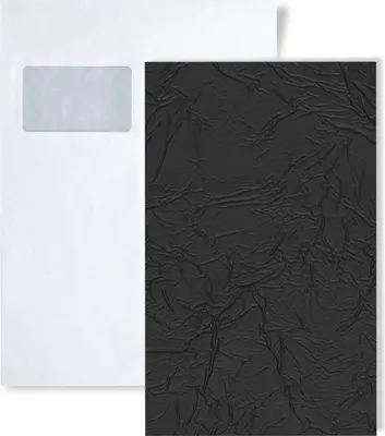 Produktbild von 1 MUSTERSTÜCK WallFace S-24942 DIN A5 | Wandpaneel MUSTER CREPA Graphite Black