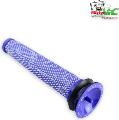 Produktbild von MisterVac Motorschutzfilter Ersatzfilter kompatibel mit dyson V6 V6+ DC58 DC59 DC62 DC74