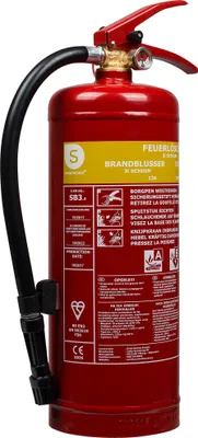 Obrázek produktu pro Smartwares FEX-15230, Pěna, A, B, C, Do ruky, 3 kg, Ocel, Univerzální