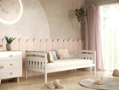 Produktbild von Kinderbett Tosia ohne Matratze Weiß 90/180 | Jugendbett