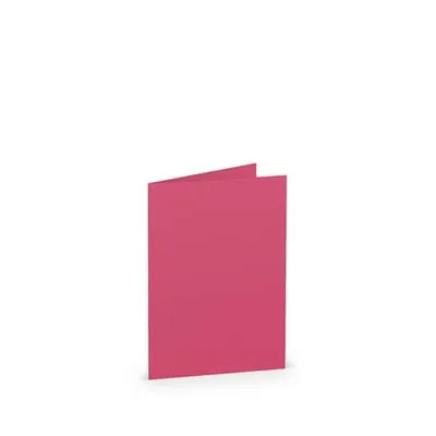 Produktbild von Doppelkarte A7 hoch VE=5 Stück Fuchsia