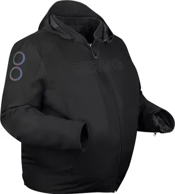 Imagen del producto de Chaqueta textil impermeable para motocicleta Bering Warwick, talla King Size, color , 4XL