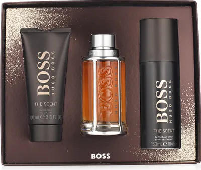 Immagine prodotto di Edt Spray 100ml/Deo Spray 150ml/Gel doccia 100ml Hugo Boss The Scent Giftset