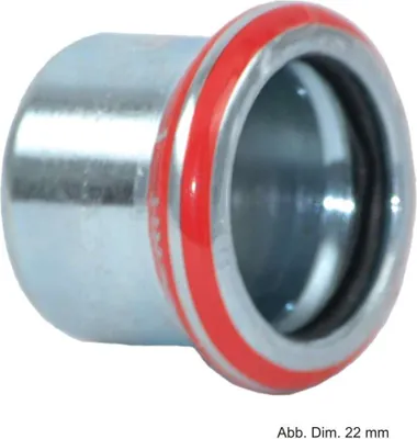 Produktbild von Geberit Mapress C-Stahl Kappe, 12 mm