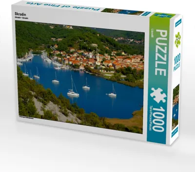 Produktbild von Calvendo Skradin 1000 Teile Puzzle quer 640x480mm, CALVENDO; 7387256