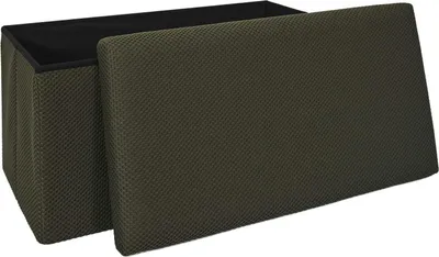 Immagine prodotto di HowHomely Pouf verde 76 x 38 x 38 cm