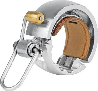 Produktbild von Knog Oi Luxe Small Fahrradklingel, 22.2mm, silver