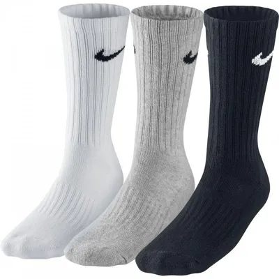 Obrázek produktu pro Ponožky Nike Value Bavlna, balení 3 kusů, model SX4508-965, velikost: 34/38