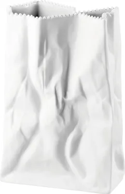 Imagen del producto de Rosenthal Tütenvase 18 cm Weiss matt 14146-100102-29428