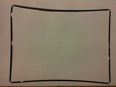 Produktbild von Mittelrahmen für iPad2, schwarz