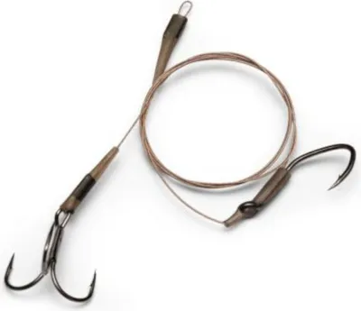 Produktbild von Zebco DB Series Float Rig Leader 14kg - Stahlvorfach, Größe:Gr. 1 + 1/0