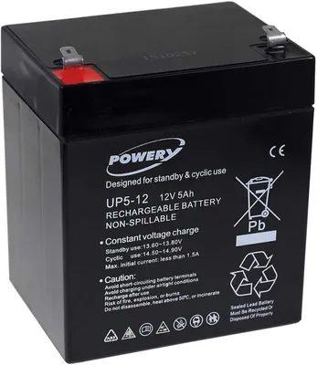 Image de Batterie gel-plomb pour APC RBC29 5Ah 12V