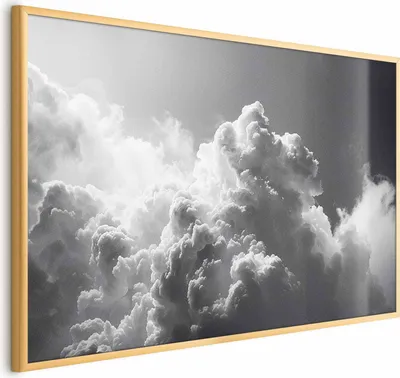 Produktbild von Posterpapier Poster - Extraordinary Phenomenon: The Sun Illuminating Dark Clouds 60x40 cm Muster b-H-10045-ao-a