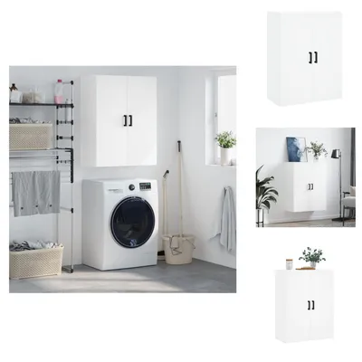Immagine prodotto di vidaXL Armadio a muro bianco 69,5x34x90 cm - Credenze