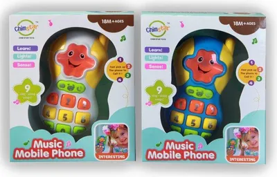 Image de Téléphone musical pour bébé avec 9 chansons