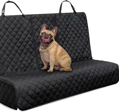 Produktbild von Famanu Hundeautositzbezug - Wasserfest, Antirutsch und kratzfest - 56 x 45 x 122 cm