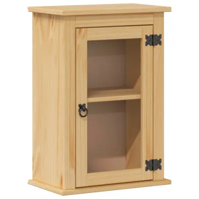 Obrázok produktu pre vidaXL Kúpeľňová nástenná skrinka  45x27x64,5 cm z masívneho borovicového dreva