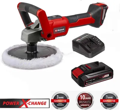 Produktbild von Einhell-Polier- / Schleifmaschine CE-CP 18/180 Li 18V Akku 2.5 Ah